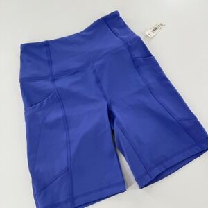 Amazon Essentials Biker Shorts Activewear Modern Women Size XS Purple New Tags